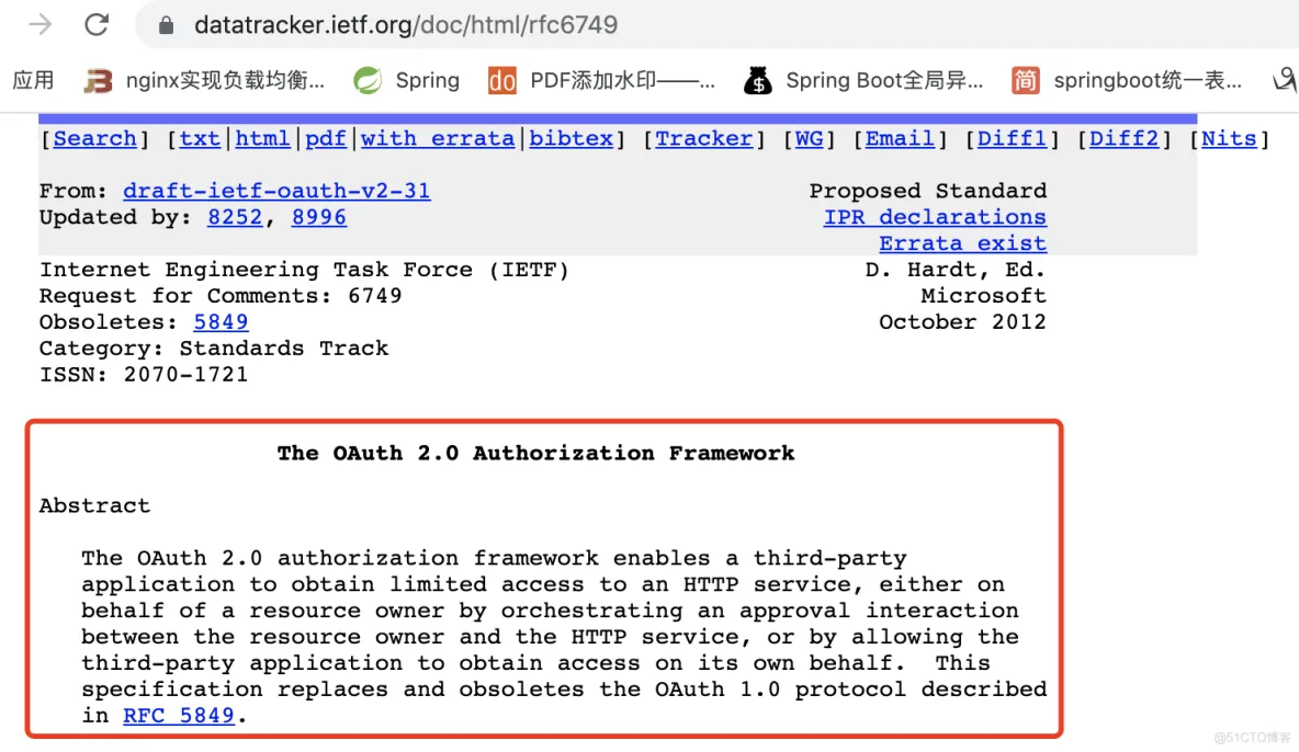 Spring Security系列教程29--OAuth2.0协议详解_访问令牌