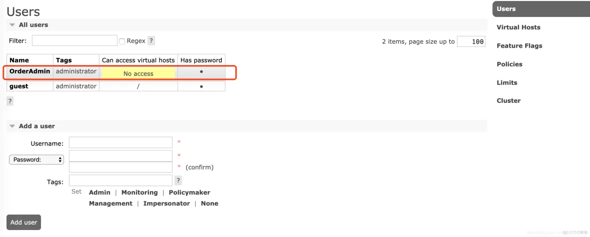 消息中间件系列教程（05） -RabbitMQ -管理控制台的使用_消息中间件_05